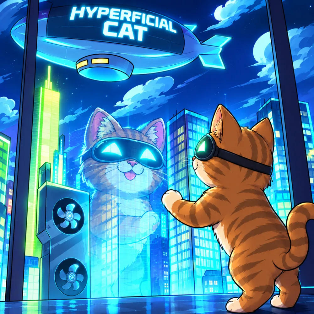 Hyperficial Cat meme 07